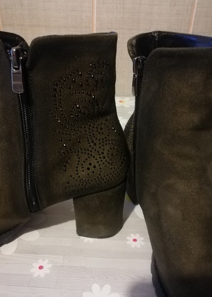 HAKİ YEŞİLİ YARIM BOT - Görsel 3