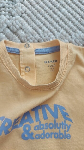 9-12 Ay Beden Çocuk tshirt