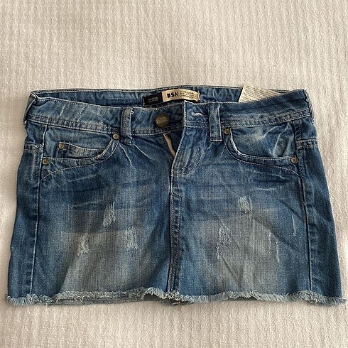 Bershka kot etek mini