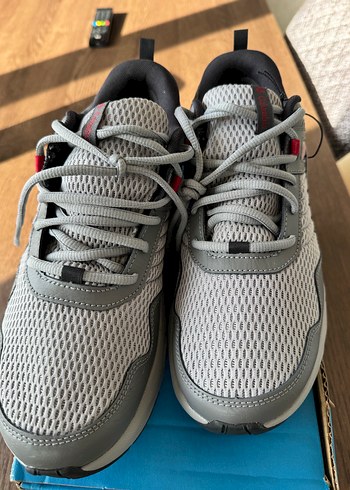 Columbia Gri Spor Erkek Ayakkabı Velcro - Görsel 5