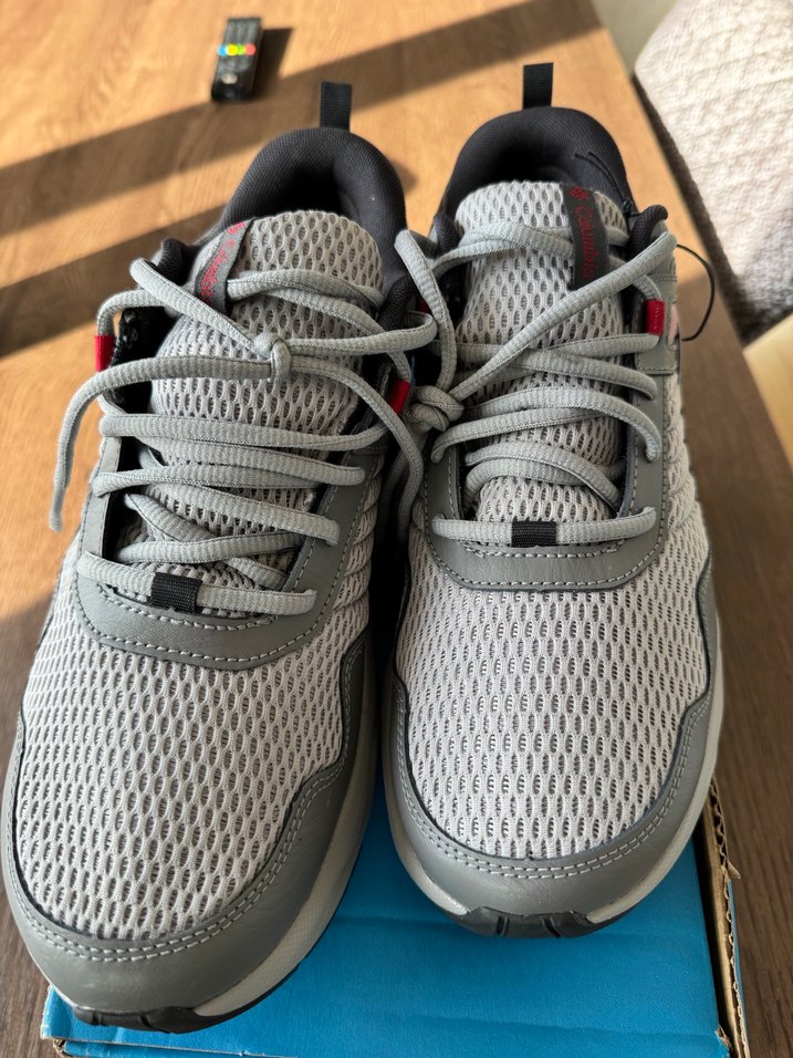 Columbia Gri Spor Erkek Ayakkabı Velcro - Görsel 5