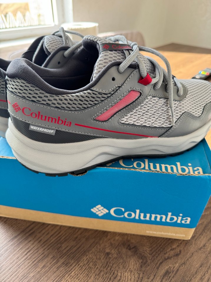 Columbia Gri Spor Erkek Ayakkabı Velcro - Görsel 2