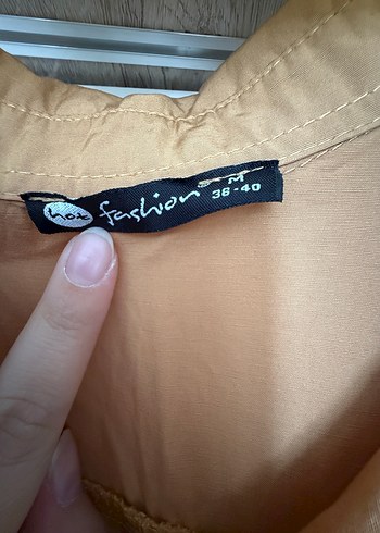 Camel Kemerli Kısa Kollu Mini Tulum - Görsel 5