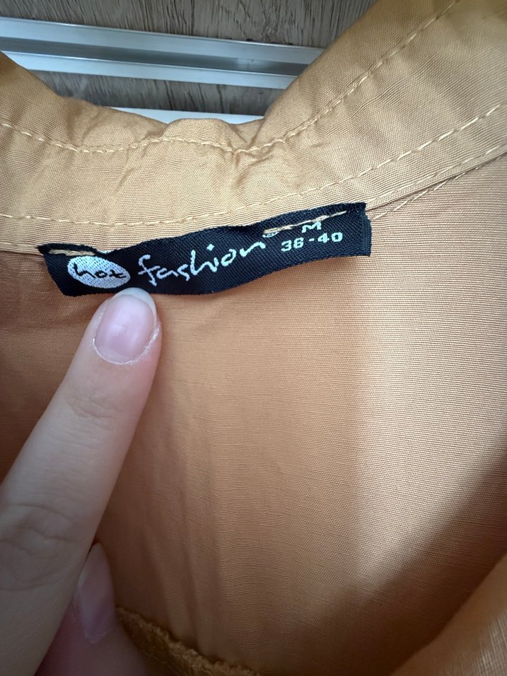 Camel Kemerli Kısa Kollu Mini Tulum - Görsel 5