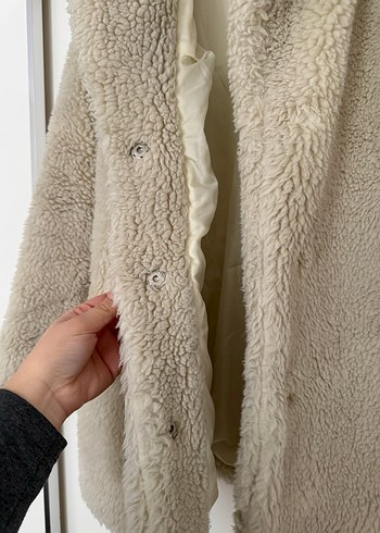 Beyaz Kadın Kürk - Görsel 5