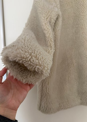 Beyaz Kadın Kürk - Görsel 8