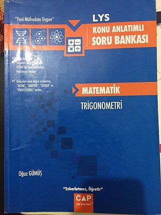 Çap Yayınları Lys Matematik Trigonometri Konu Anlatımlı Soru Ban