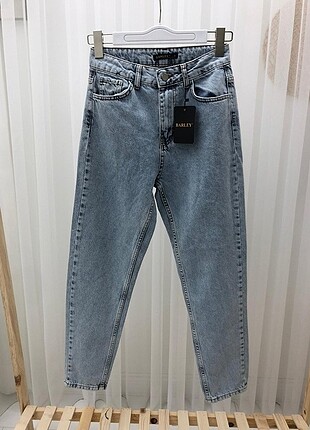 Kot mom jeans s beden 34 uyumludur