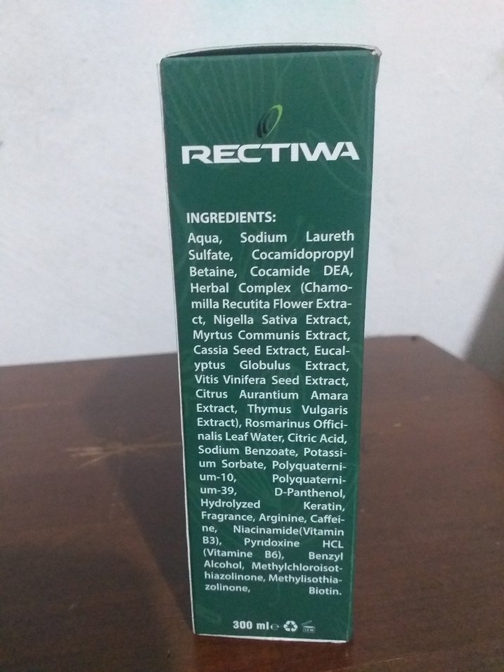 Rectiwa Biberiye Şampuanı 300 ml - Görsel 2
