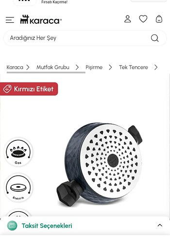 Cam Kapaklı Siyah Tencere - Görsel 2