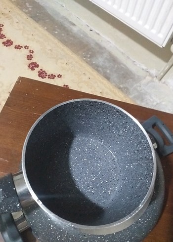 Gri Granit Görünümlü Tencere - Görsel 3