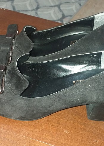 Siyah Klasik Kadın Topuklu Ayakkabı - Görsel 3