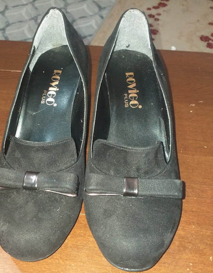 Siyah Klasik Kadın Topuklu Ayakkabı - Görsel 2