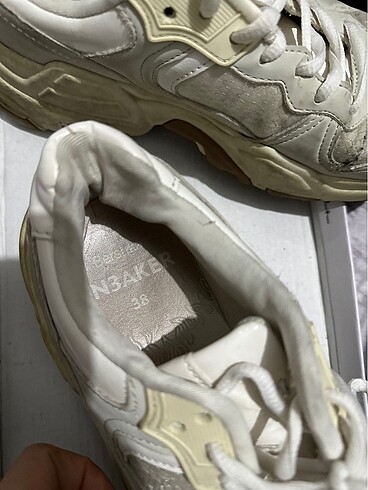 Beyaz sneaker - Görsel 4