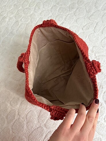 El yapımı tarz çanta - Görsel 5