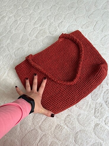 El yapımı tarz çanta - Görsel 3