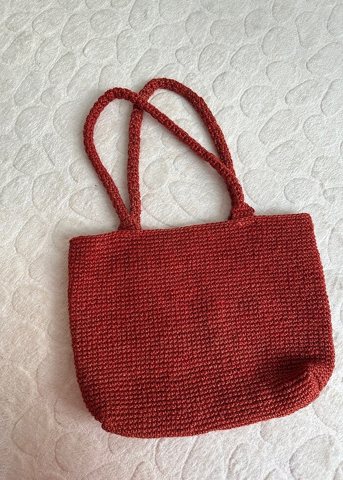 El yapımı tarz çanta - Görsel 2