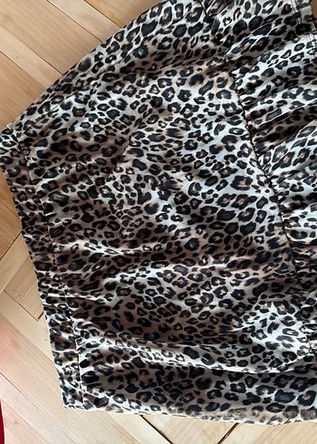 Leopar Desenli Etek - Görsel 5