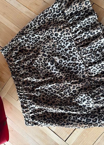 Leopar Desenli Etek - Görsel 4