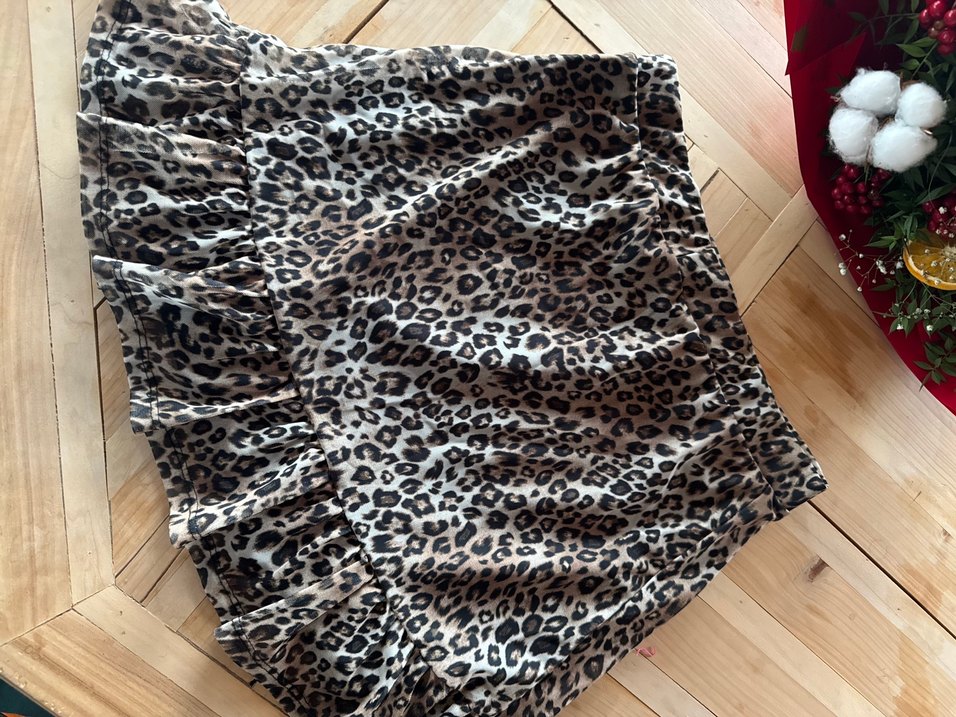 Leopar Desenli Etek - Görsel 2