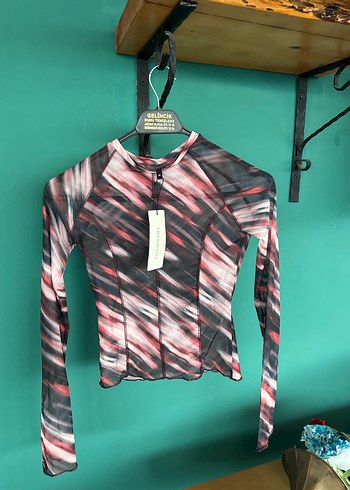 Kadın Çok Renkli Uzun Kollu Pilili Bluz - Görsel 3