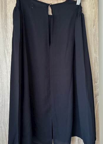 Siyah Uzun Kollu Salaş Hamile Bluz - Görsel 3