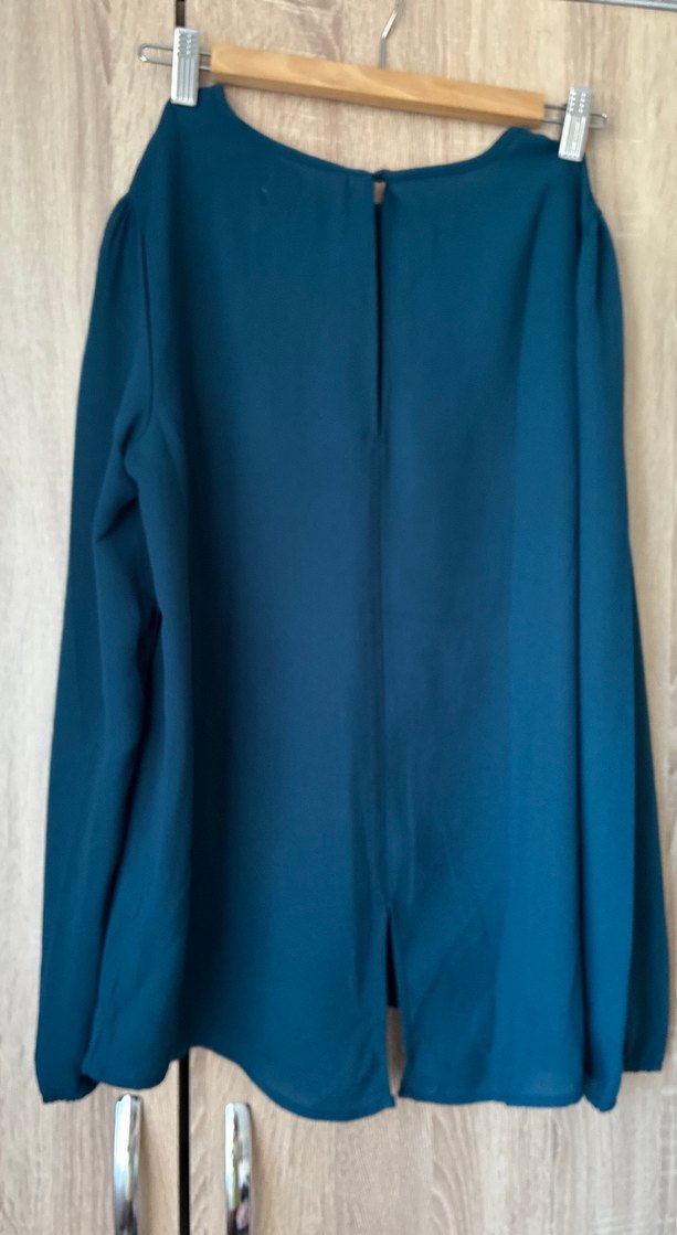 Uzun Kollu V Yaka Mavi Bluz - Görsel 5