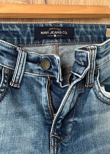 Kadın Mavi Denim Normal Boy Kot Pantolon - Görsel 2
