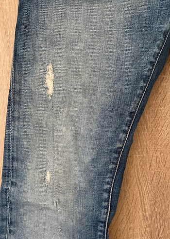 Kadın Mavi Denim Normal Boy Kot Pantolon - Görsel 3
