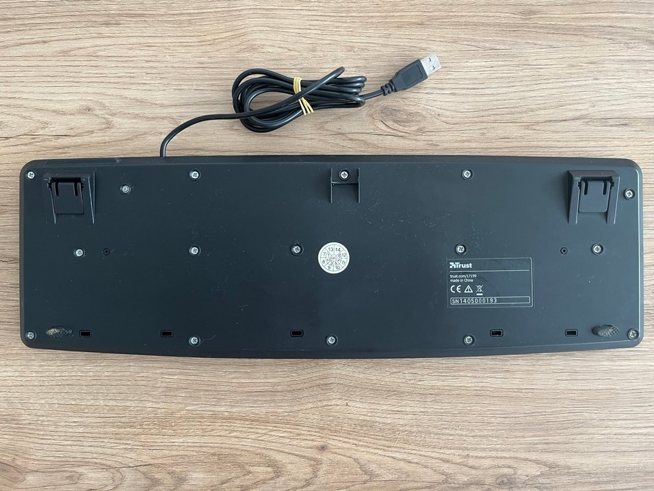 Trust Siyah Kablolu Klavye - Görsel 2