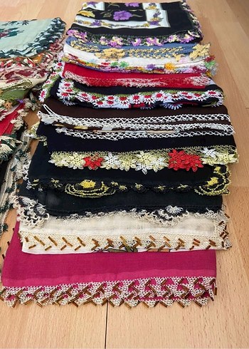 Armine İğne oyalı Çok Renkli çember