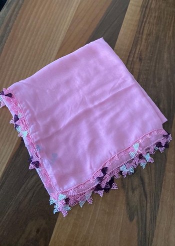 Dantel Detaylı Pembe çember