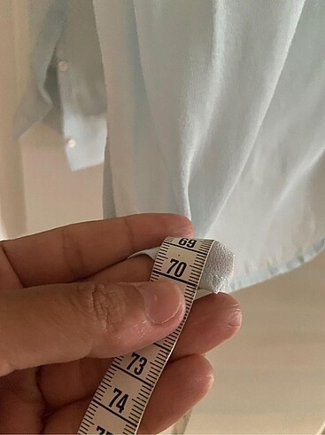 xs Beden turkuaz Renk Zara ipek gömlek mint yeşili