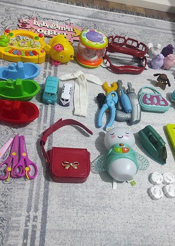 Renkli Cocuk Oyuncak Seti