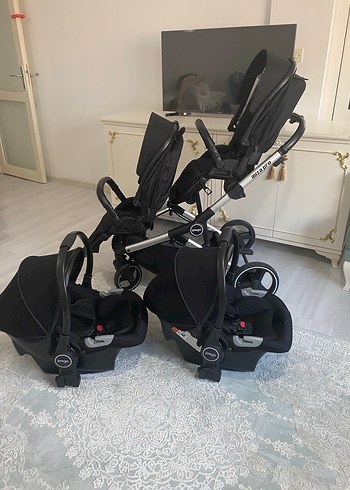 Prego Ibiza Pro Travel Sistem İkiz Bebek Arabası 2071 - Görsel 3