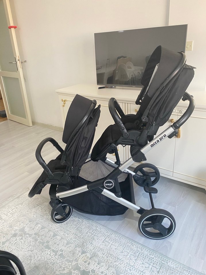 Prego Ibiza Pro Travel Sistem İkiz Bebek Arabası 2071 - Görsel 4