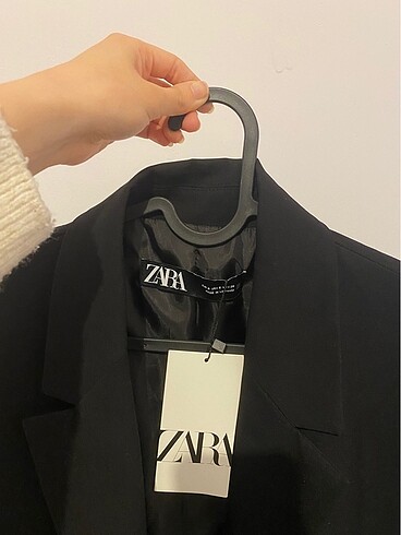 s Beden zara siyah blazer ceket