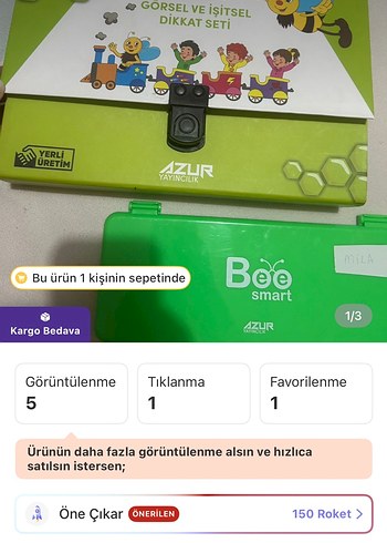 Skechers miniYUP 5+ Yaş Görsel Dikkat ve Matematik Seti
