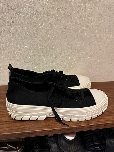 39 Beden siyah Renk Sneaker
