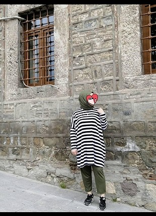 Çizgili tunik 