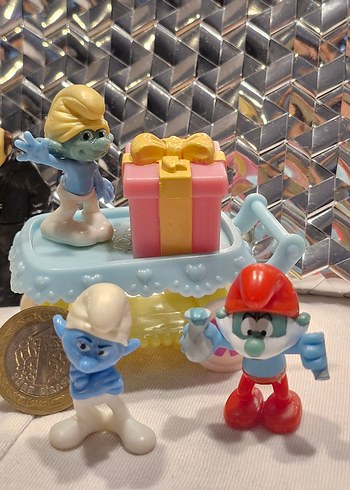 Şirinler Figür Seti (Karışık  Mini Oyuncaklar) - Görsel 4