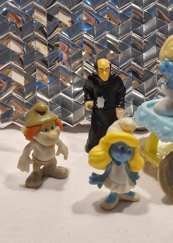 Şirinler Figür Seti (Karışık  Mini Oyuncaklar) - Görsel 3