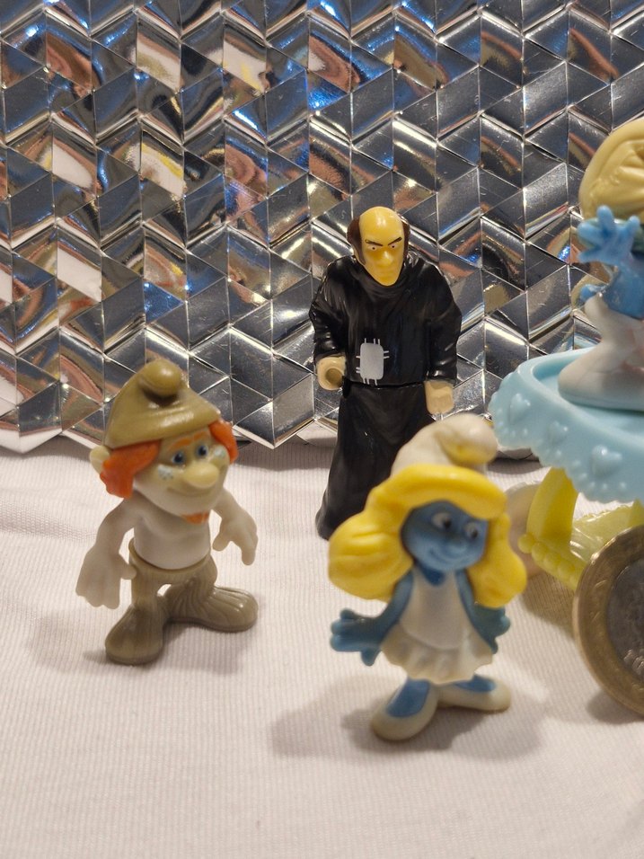 Şirinler Figür Seti (Karışık  Mini Oyuncaklar) - Görsel 3