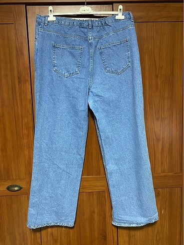 48 Beden Geniş paça jean