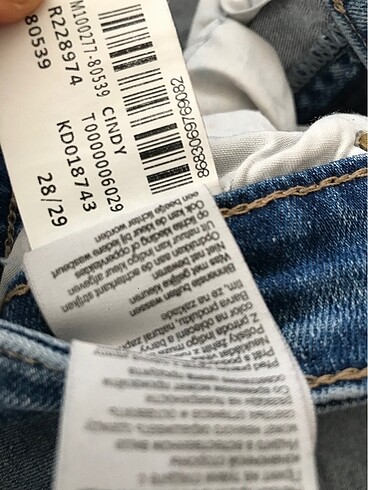 m Beden mavi Renk Mavi jeans