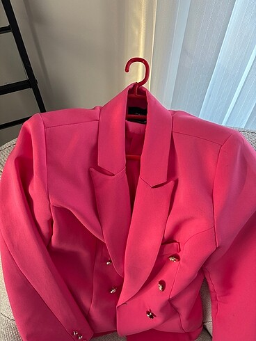m Beden pembe Renk Pembe blazer