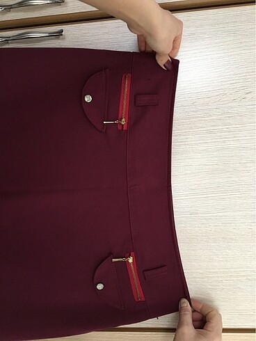 Trendyol & Milla Bordo Etek