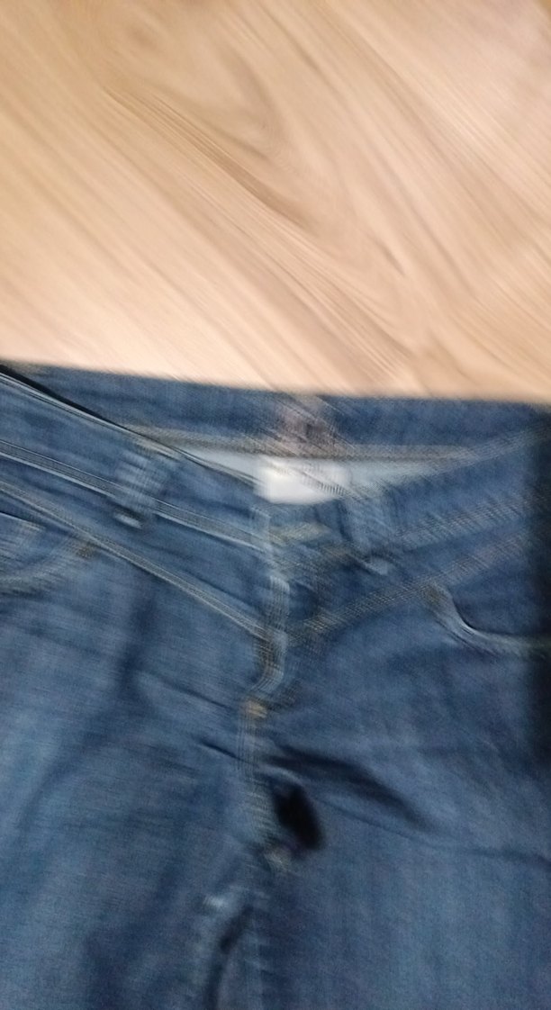 Kadın Mavi Orta Boy Kemerli Denim Pantolon - Görsel 3