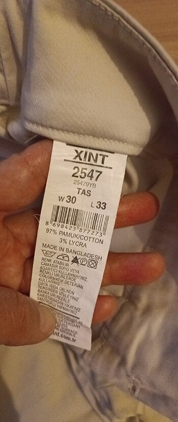 30 Beden ten rengi Renk Pantolon