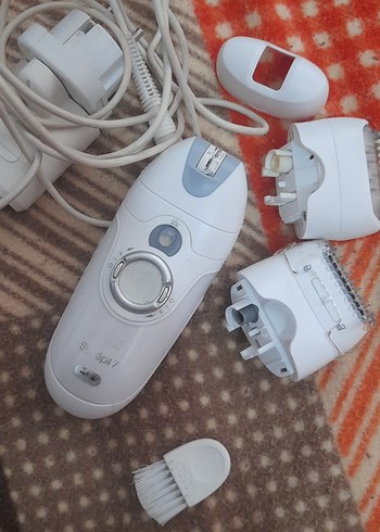 Beyaz ve Gri Epilatör Seti - Görsel 2